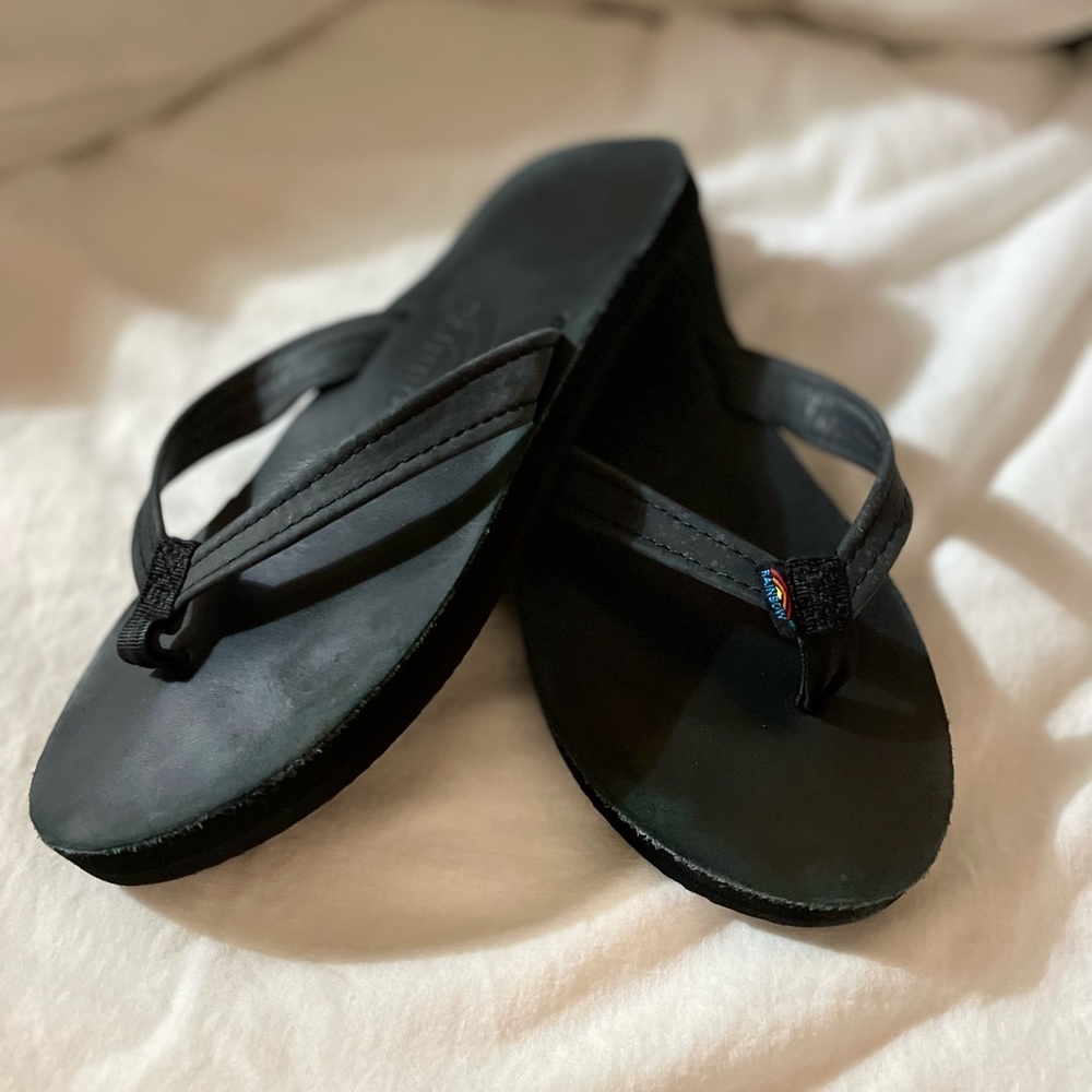 Rainbow Leather with a narrow strap